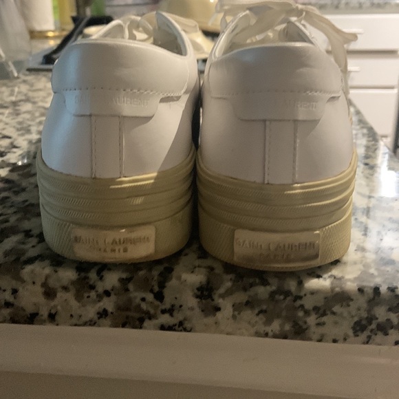 Saint Laurent Court Classic SL/39 platform sneaker - Picture 8 of 11